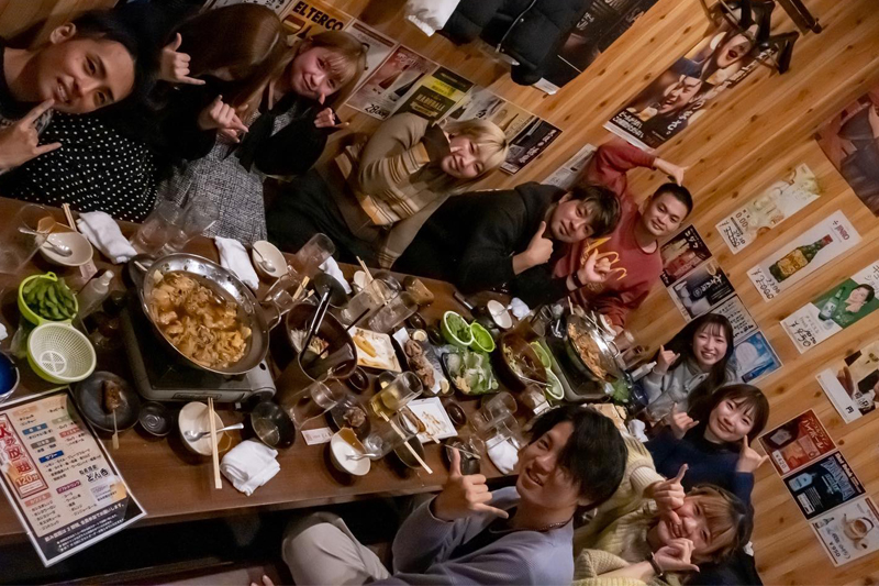 BBQや忘年会などのイベントもあるよ!
